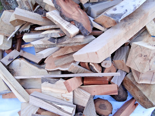Drechselholz holzreste - 5,